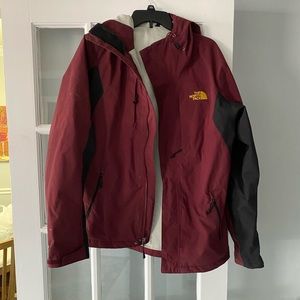 The North Face hood rain jacket size small